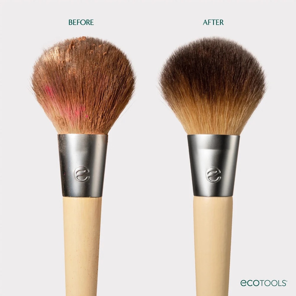 EcoTools XL Daily Brush Cleaner- vegan, fragrance free, quick dry, convenient - Picture 2 of 8